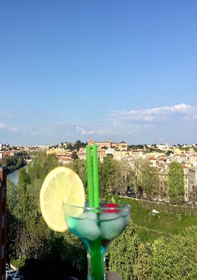 Terrace With Tiber View - Trastevere Roma Exterior foto