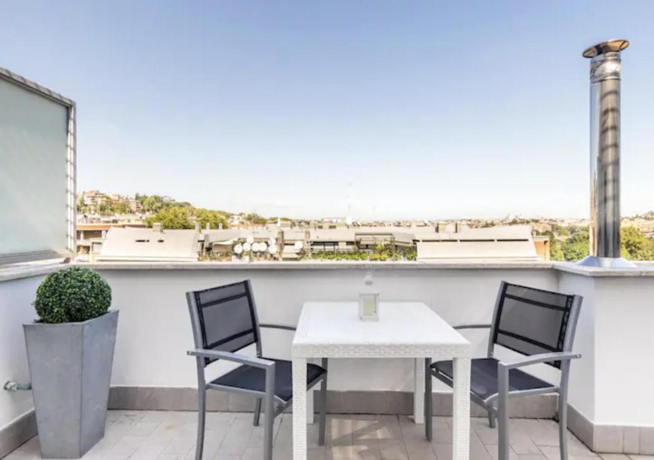 Terrace With Tiber View - Trastevere Roma Exterior foto